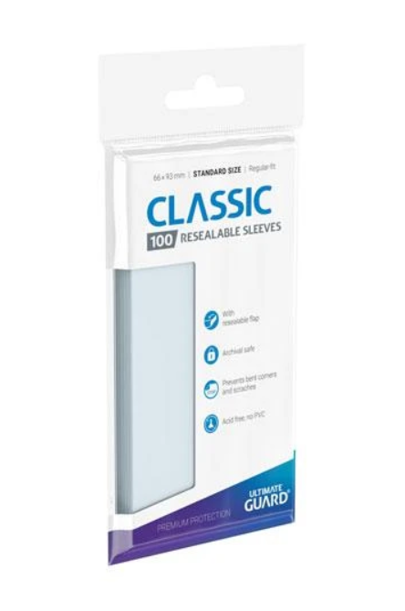Ultimate Guard Classic Sleeves - Standard Size (100 Sleeves)