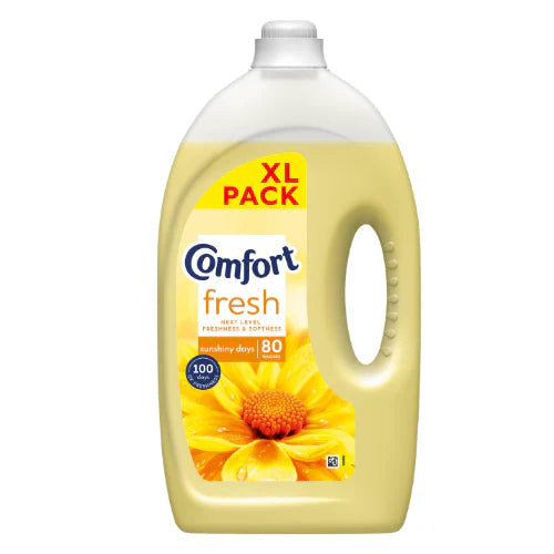 4 x Comfort Días Soleados 80 Lavados - 2400ML