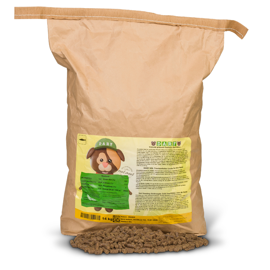 Darf Complete Dry Dog Food - Salmon (14kg)
