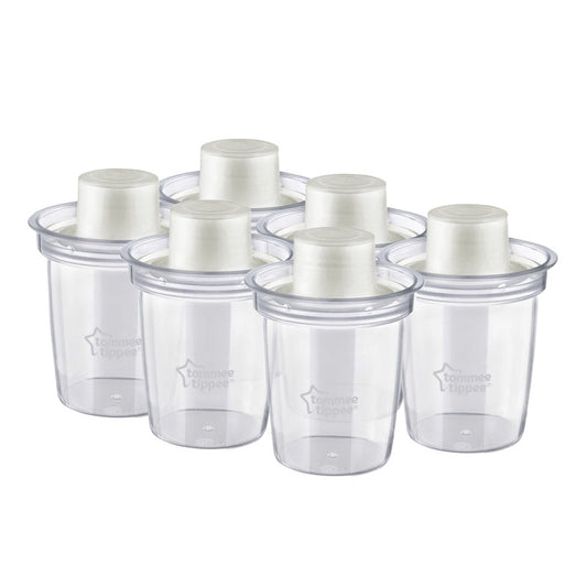 Tommee Tippee Closer to Nature Milk Powder Dispensers – Pack of 6