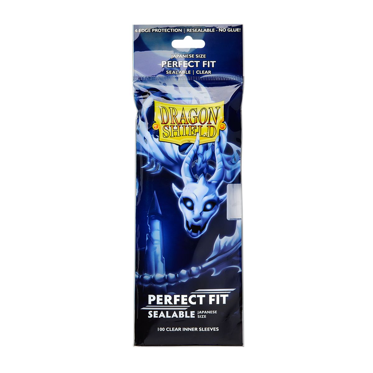 Dragon Shield Japanese Size Perfect Fit Sealable Inner Sleeves - Clear (100pk)