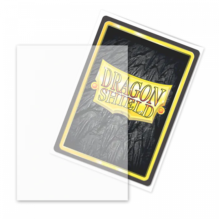 Dragon Shield Standard Matte Non-Glare Clear V2 Sleeves (100)