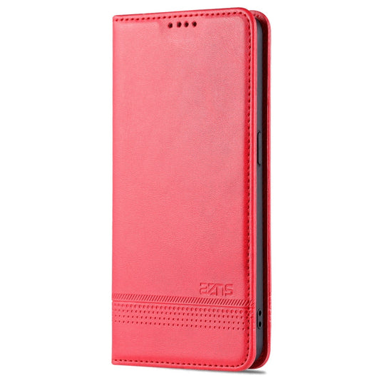 AZNS Magnetic Flip Leather Phone Case with Card Slots & Wallet