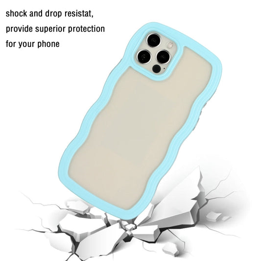 Funda de teléfono de PC transparente de TPU con ondas de color caramelo, para iPhone 12 Pro Max, para iPhone 11, para iPhone 11 Pro Max, para iPhone X / XS