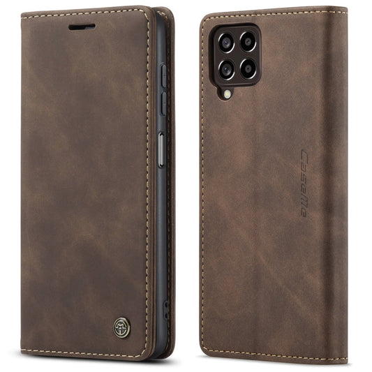CaseMe 013 Retro Frosted Flip Leather Wallet Case – Samsung Galaxy M33 / M53 5G & Xiaomi 12 Lite
