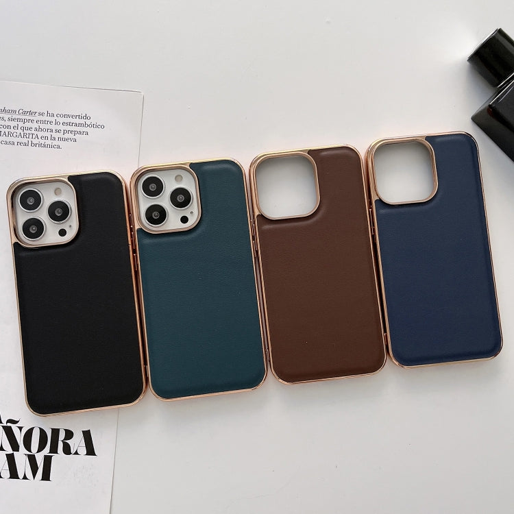 Genuine Leather iPhone Case | Nano Electroplating | iPhone 13 & 14 Series