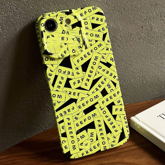 Funda de teléfono de PC con estampado pintado para iPhone SE 2022 / 2020 / 8 / 7