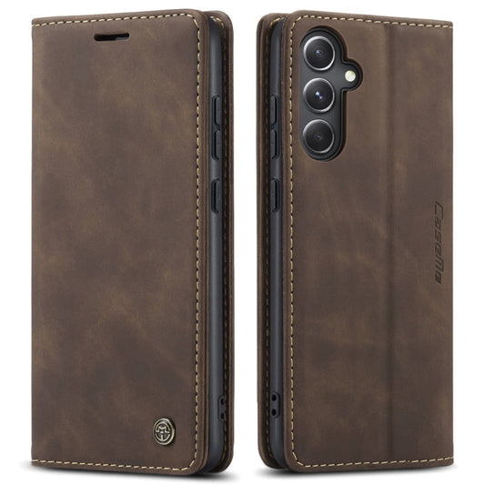 CaseMe 013 Retro Frosted Flip Leather Wallet Case – Samsung Galaxy S23 FE 5G