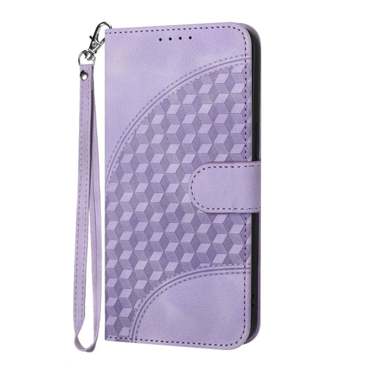 Elephant Head Embossed Phone Case with Lanyard – PU Leather Wallet Cover