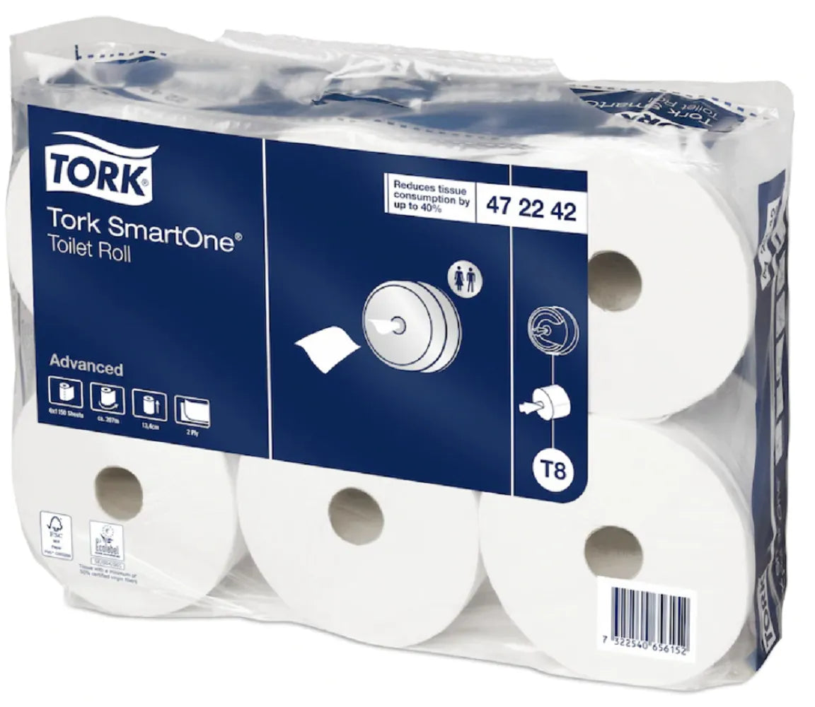 6 x Tork Smartone Papel Higiénico 2 Capas