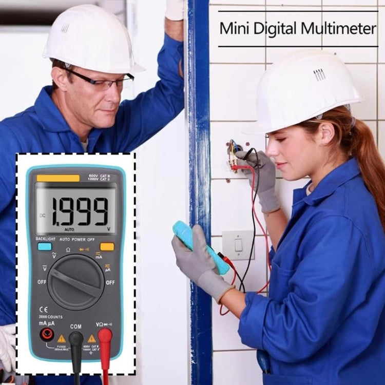 ZT98 Digitalmultimeter | CAT III 600V | 2000 Counts | AC/DC Spannungs- & Stromprüfer