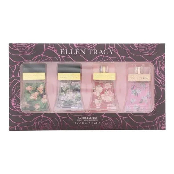 Ellen Tracy Gift Set 15ml Courageous EDP + 15ml Strong EDP + 15ml Sensational EDP + 15ml Sprakling EDP