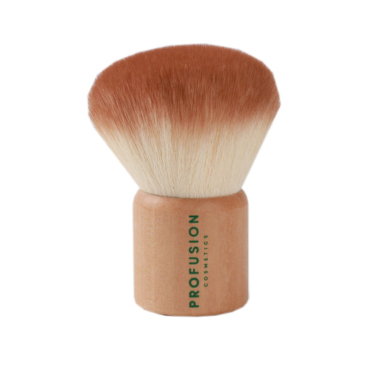 Matcha Love korrigierendes Puder & Kabuki-Pinsel
