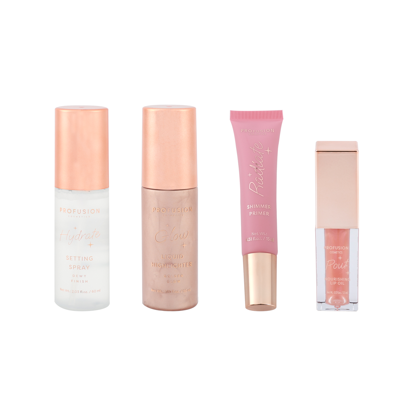 Glow Icons Glowy Face Set - 4-Piece Radiance Kit