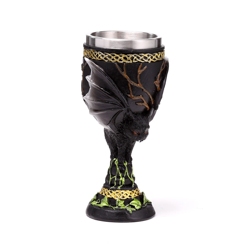 Decorative Bat Goblet