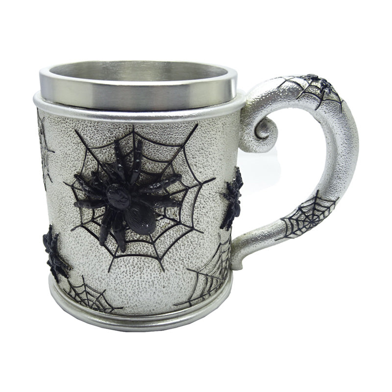 Decorative Spider Web Tankard
