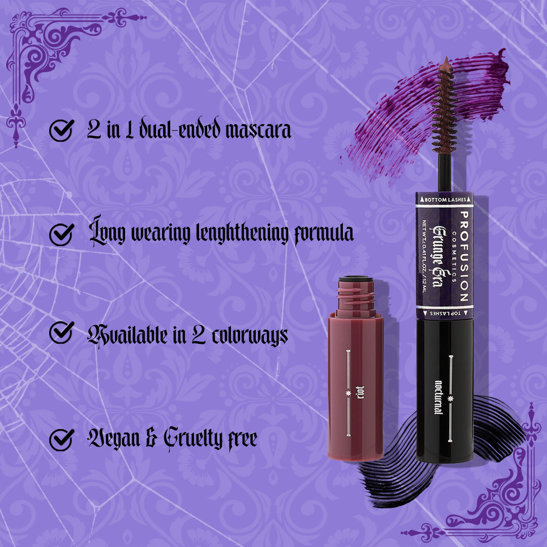 Grunge Era Mascara Duo - Doppelseitiger Volumen Mascara