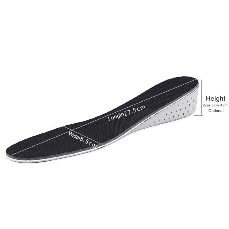 EVA Breathable Height Increase Insoles (4cm)