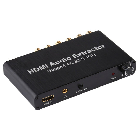4K 3D HDMI 5.1-Kanal Audio Decoder Extractor
