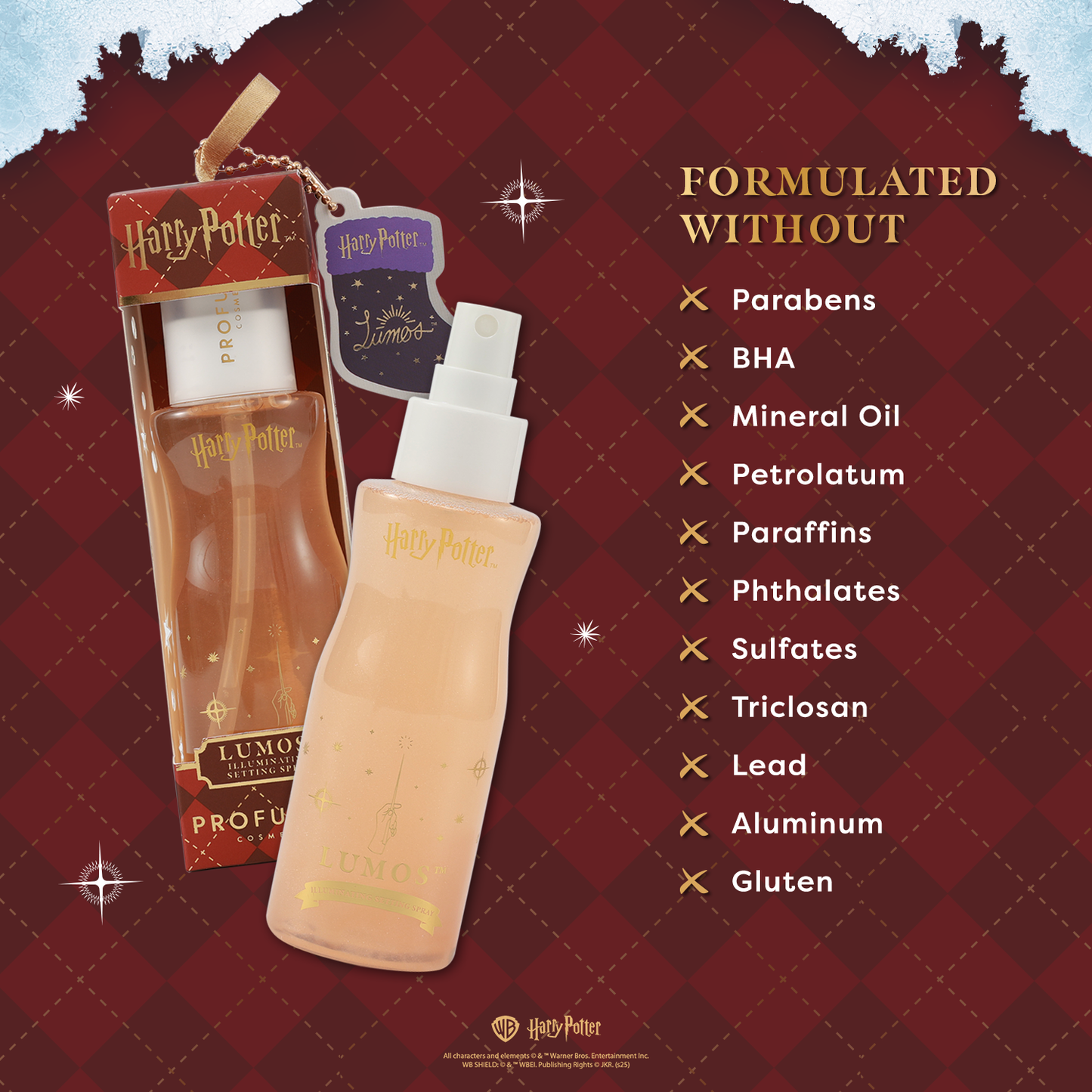 Harry Potter Lumos™ Illuminating Setting Spray | Makeup Setting Mist