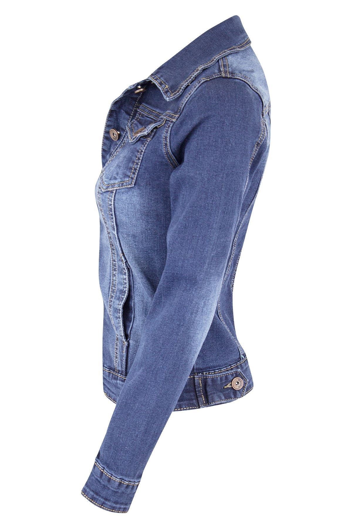 Classic Jeans Denim Jacket Women or Girl Teenager Veste Femme Chaqueta Mujer