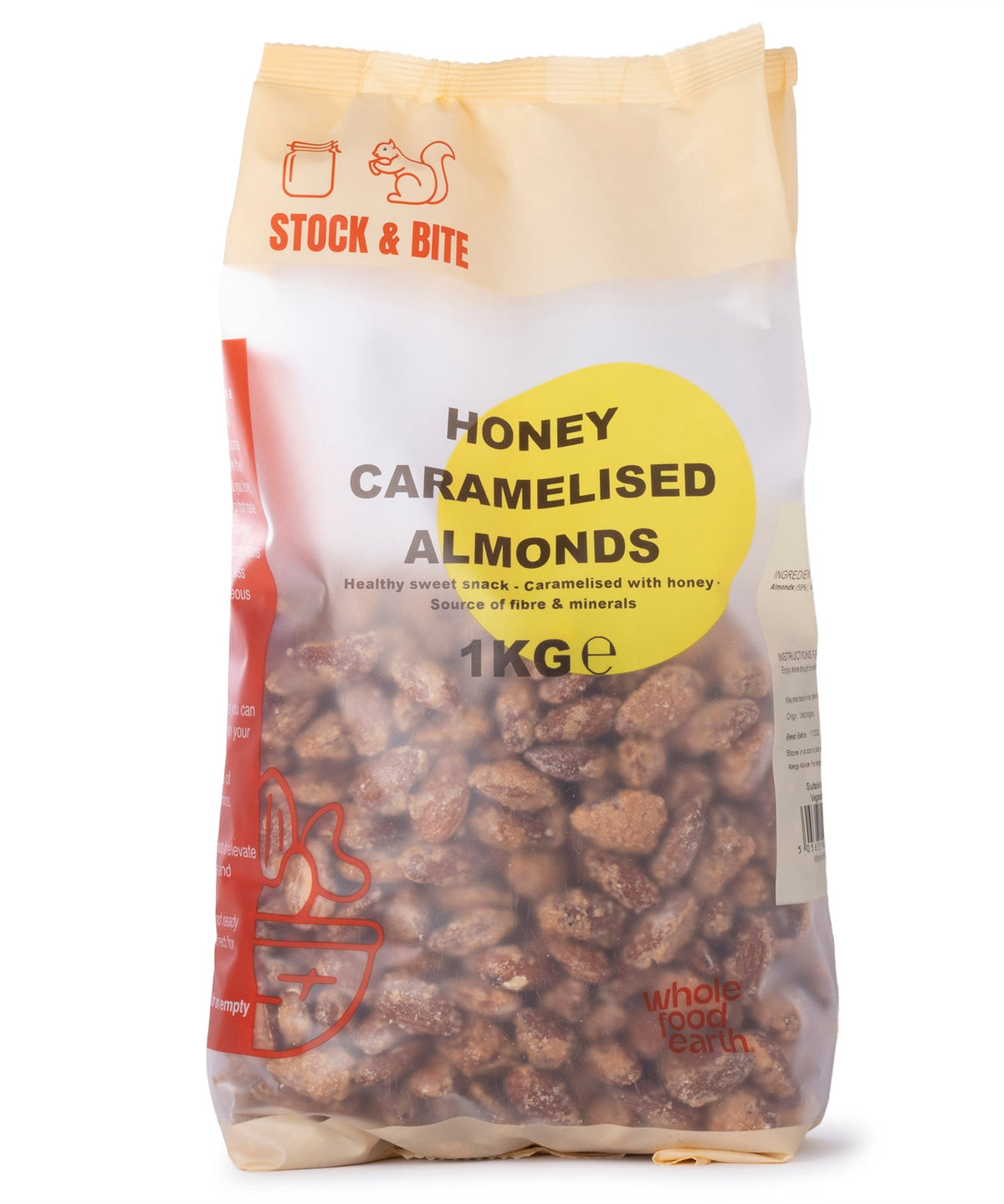 Almendras Caramelizadas con Miel - Stock & Bite - 1kg