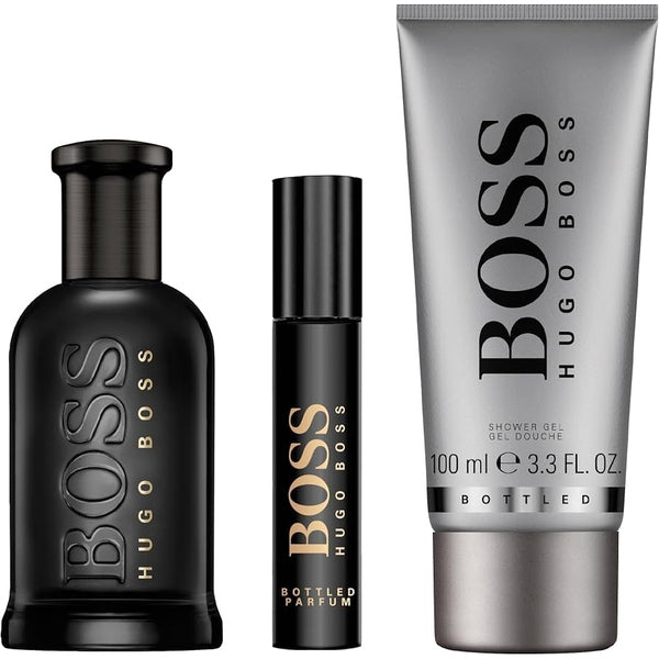 Hugo Boss Boss Bottled Parfum Gift Set 100ml EDP + 100ml Shower Gel + 10ml EDP