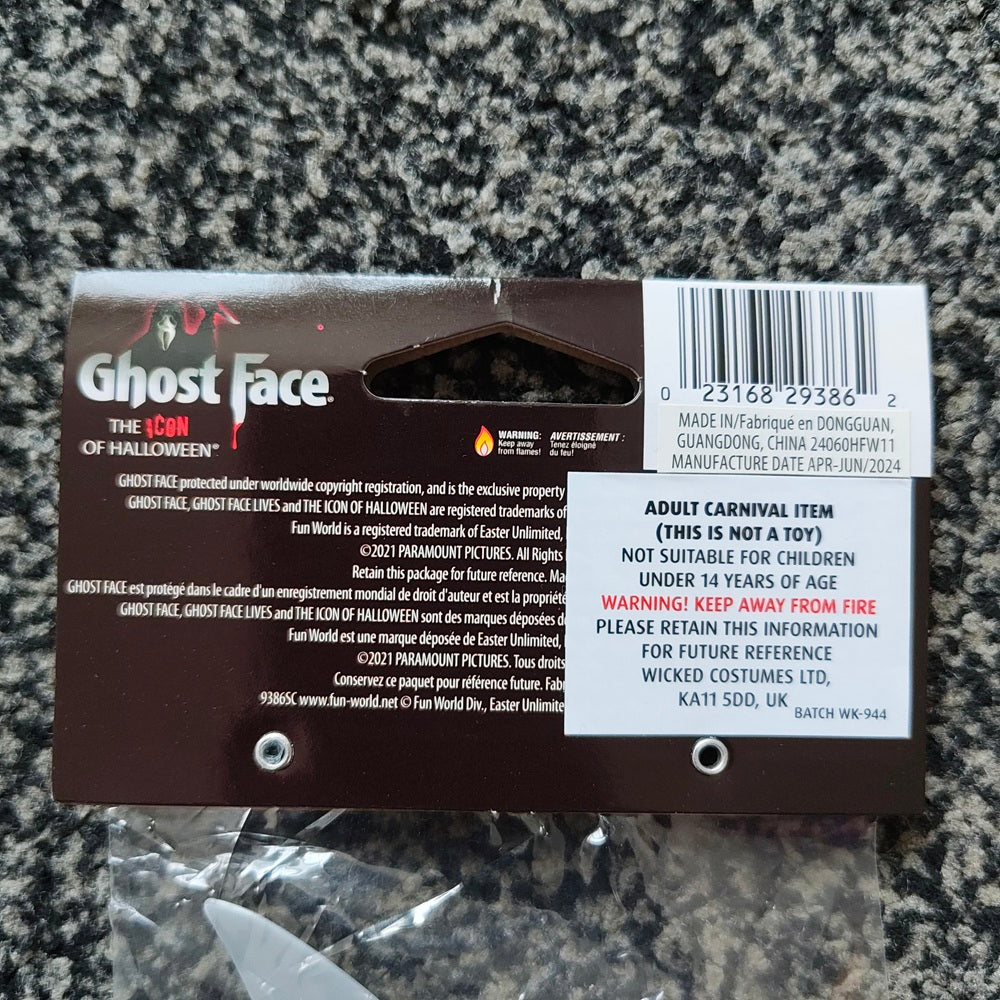 Ghost Face Lives Scream Knife