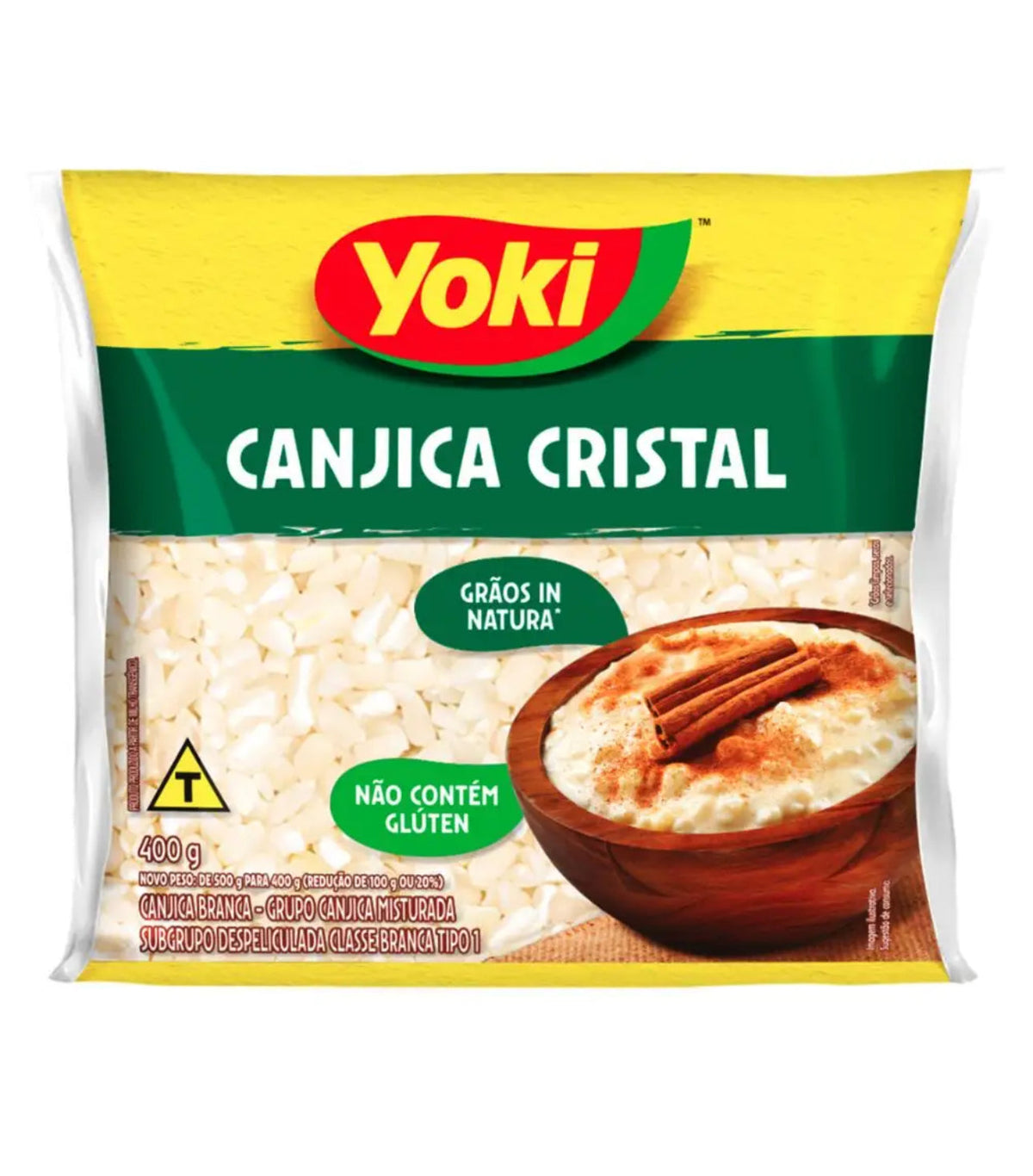 Canjica Yoki Cristal Branca