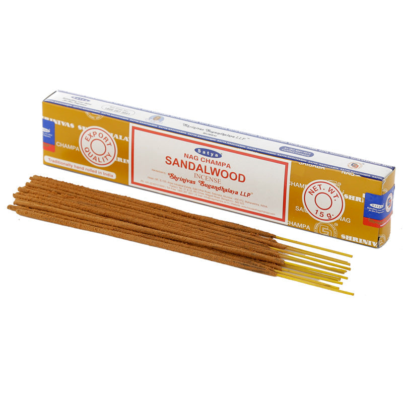 01430 Satya VFM Sandalwood Nag Champa Incense Sticks