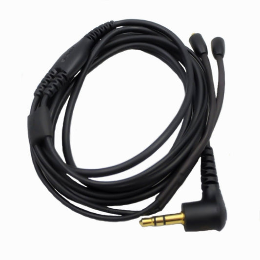 Replacement Audio Cable for Shure SE215 SE425 UE900 – 3.5mm, 1.6m, Black