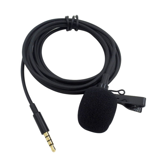 Clip-on Lavalier Microphone for Mobile Phones – 2.5m Cable