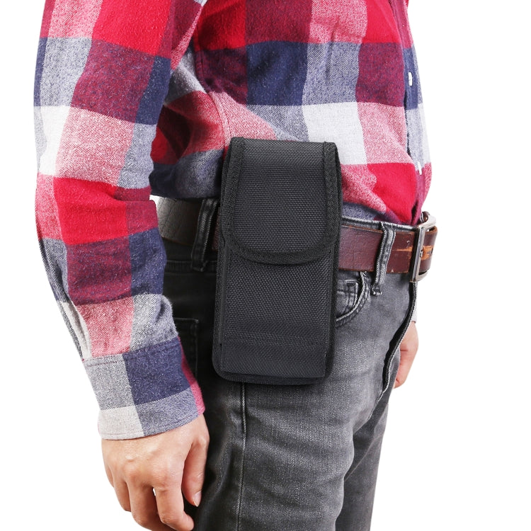 4,7 Zoll Universal Vertikale Nylon-Gürteltasche für iPhone X & iPhone 8, Galaxy S6, Redmi 3