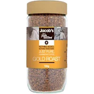 6 X Jacobs Gold Instantkaffee 100g
