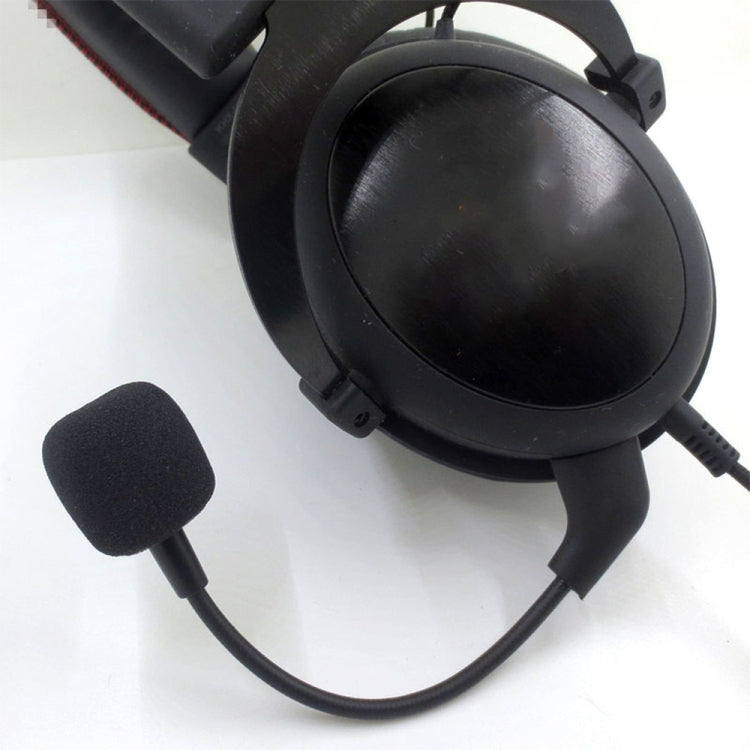 Replacement Microphone for HyperX Cloud II & Cloud Silver Headset | 3.5mm | Flexible Boom Mic