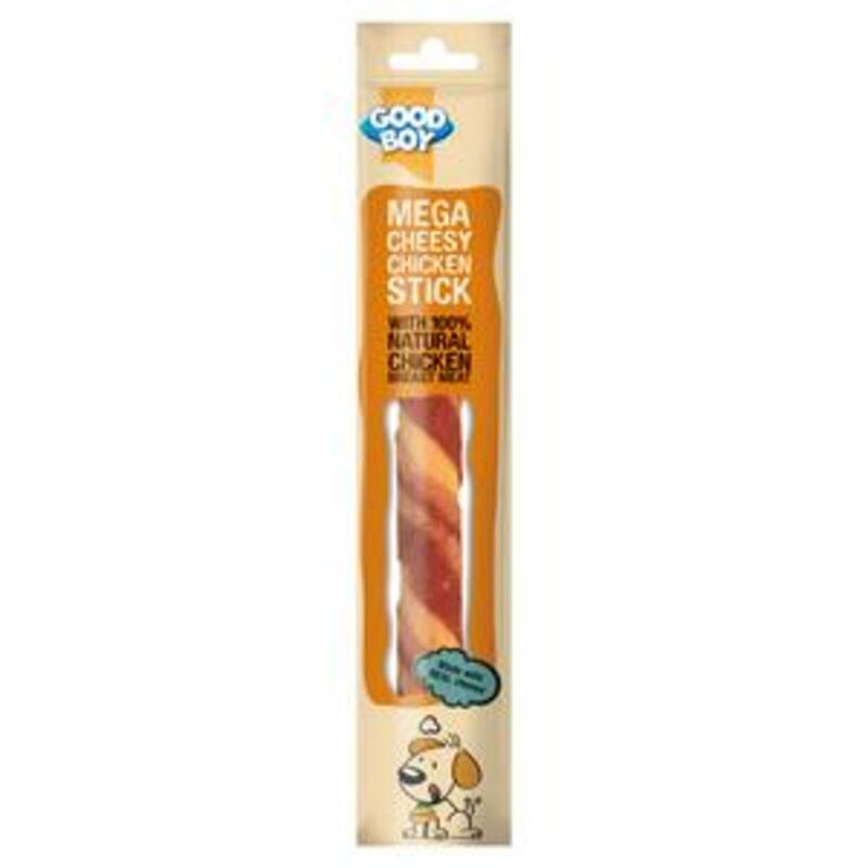 Good Boy Mega Cheesy Chicken Stick 110g - Case of 14
