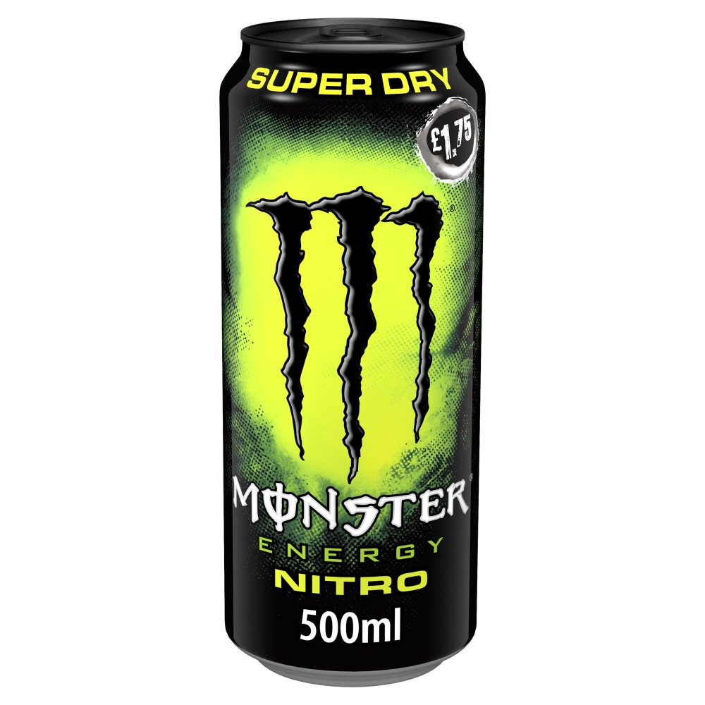 Monster Energy Nitro Super Dry 500ml – Case of 12 Cans