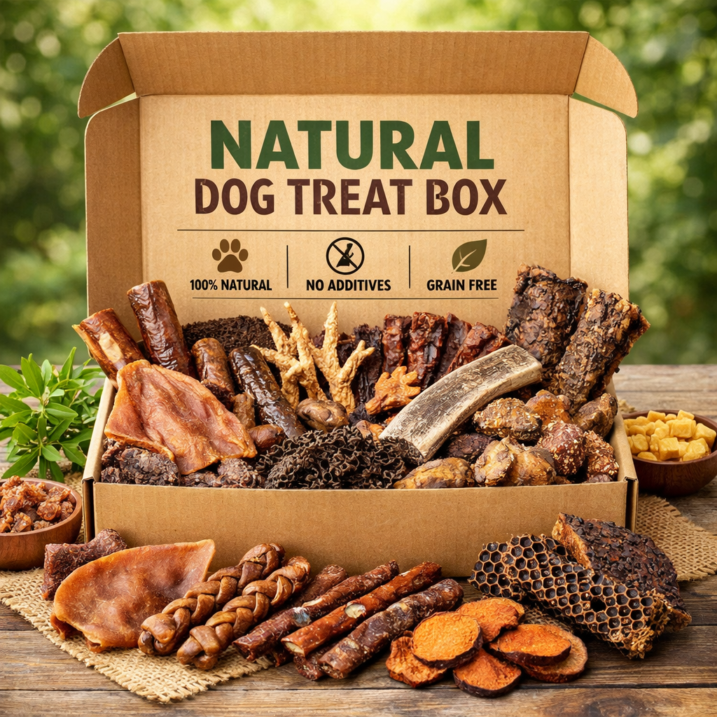 Natural Doggy Treat Enrichment Box - 200