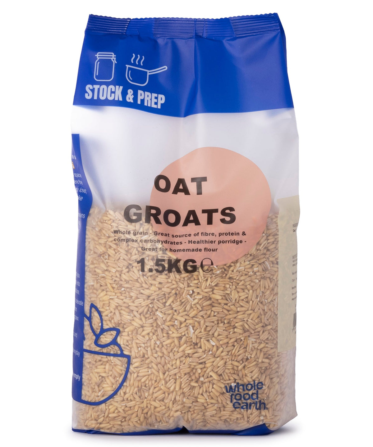 Granos de avena - Almacenamiento y preparación - 1.5kg
