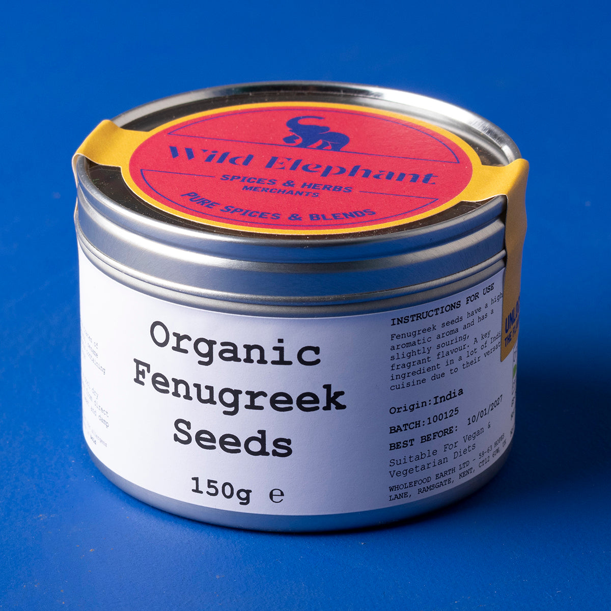 Bio-Bockshornkleesamen – Wild Elephant – 150g