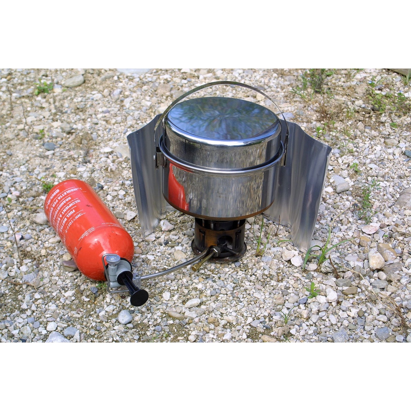 Origin Outdoors Rollable Aluminium Windscreen – Lightweight Camp Cooker Wind Shield