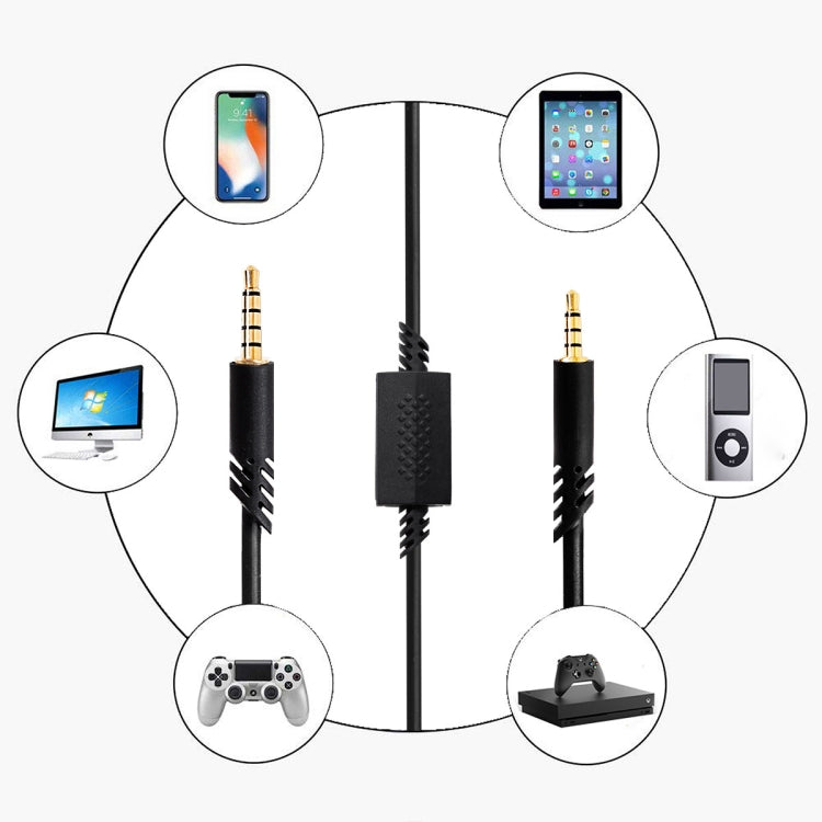 Gaming Headphone Audio Cable with Inline Mute for Logitech ASTRO A10 & A40 – 3.5mm, 2m