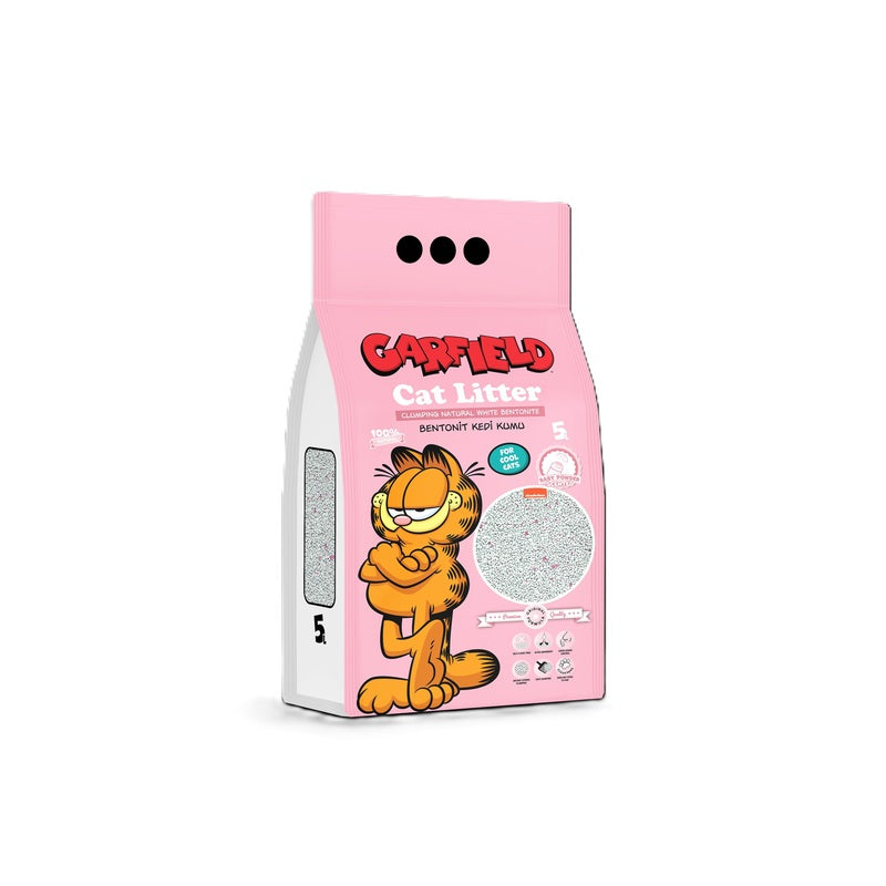 Garfield Bentonite Cat Litter 5 L – Baby Powder Scent