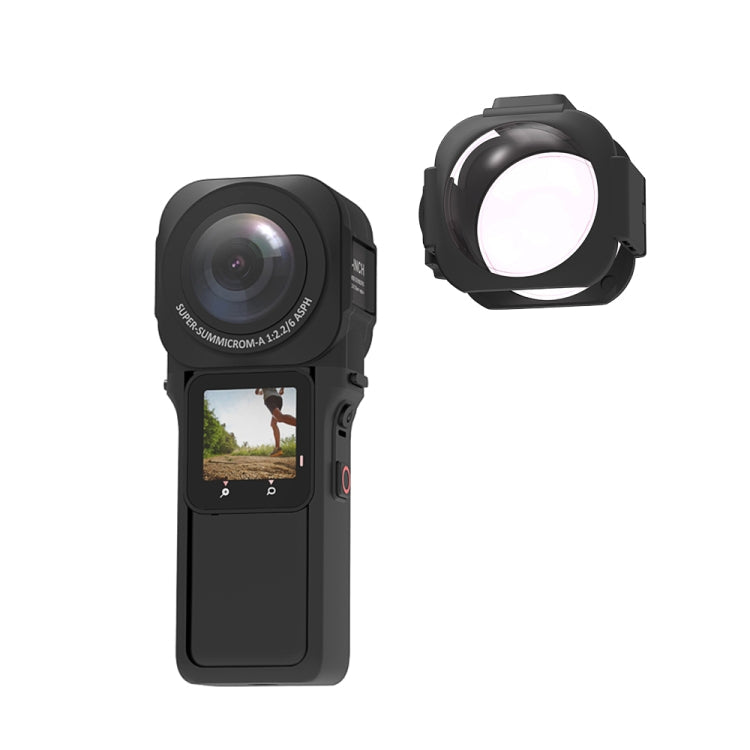 PULUZ Objektivschutzhülle für Insta360 ONE RS 1-Zoll 360 Edition, verbesserter Objektivschutz