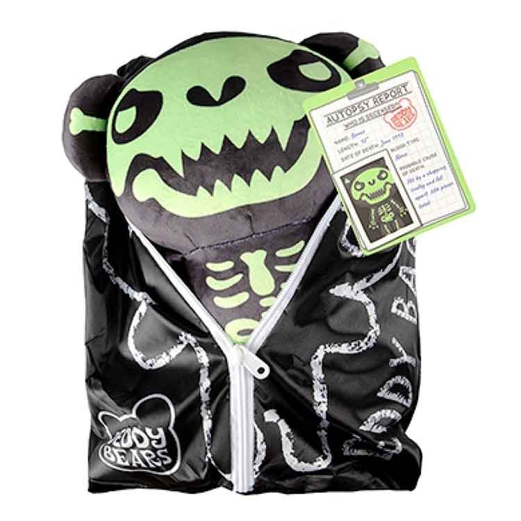 Deddy Bears Bones 30cm Plush Toy in Body Bag