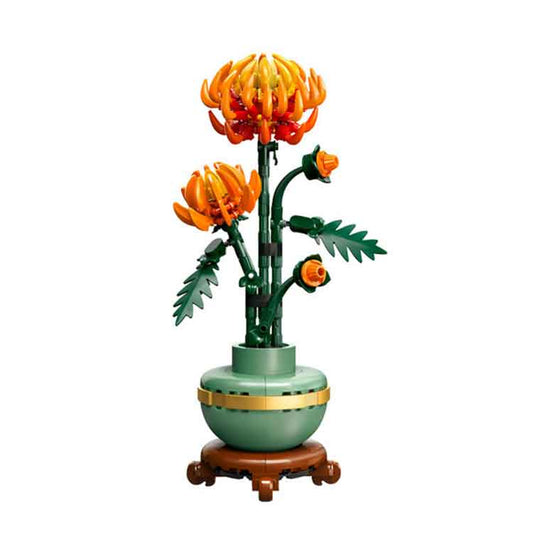 LEGO Icons Chrysanthemum 10368 – Botanical Collection Building Set for Adults