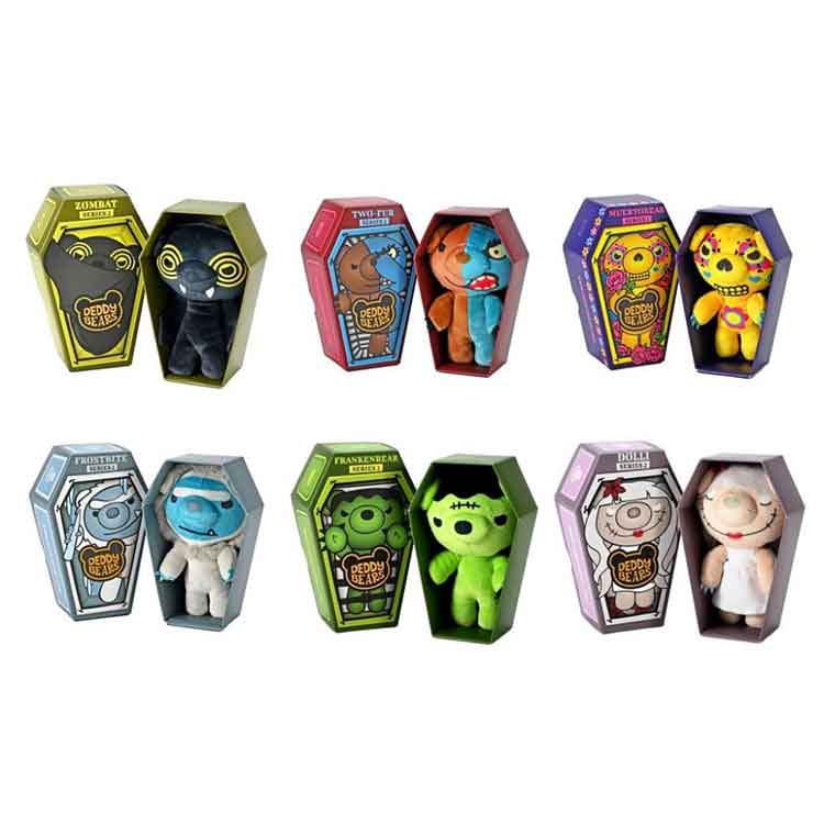 Deddy Bears 15cm Coffin Plush Assortment – Series 2 (One Sent at Random)