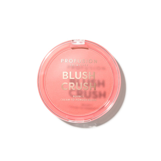 Blush Crush Bouncy Blush – Vegan Cream-to-Powder Blush with Jojoba Oil & Vitamin E