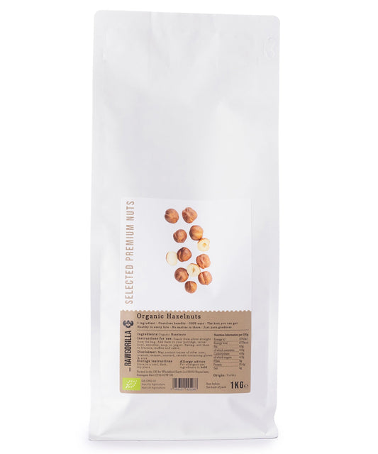 Avellanas ecológicas - RAWGORILLA - 1kg