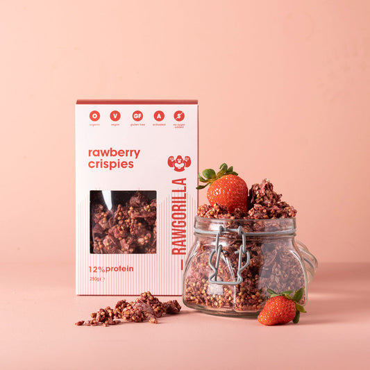 Rawberry Crispies - 250 g - Raw Gorilla